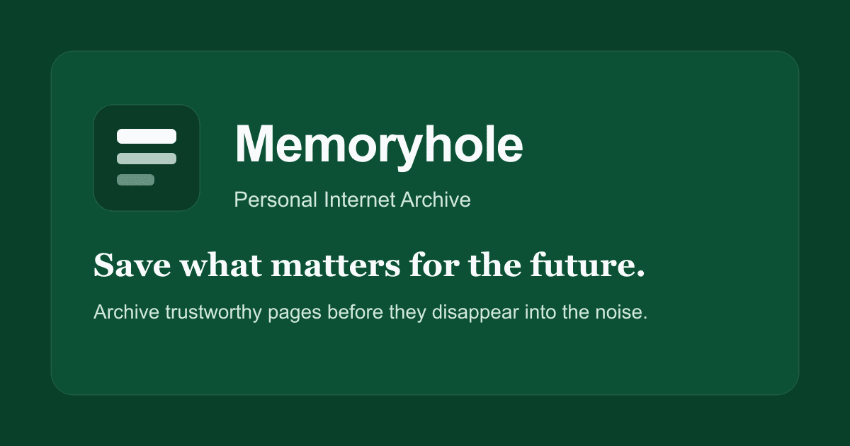 MemoryHole