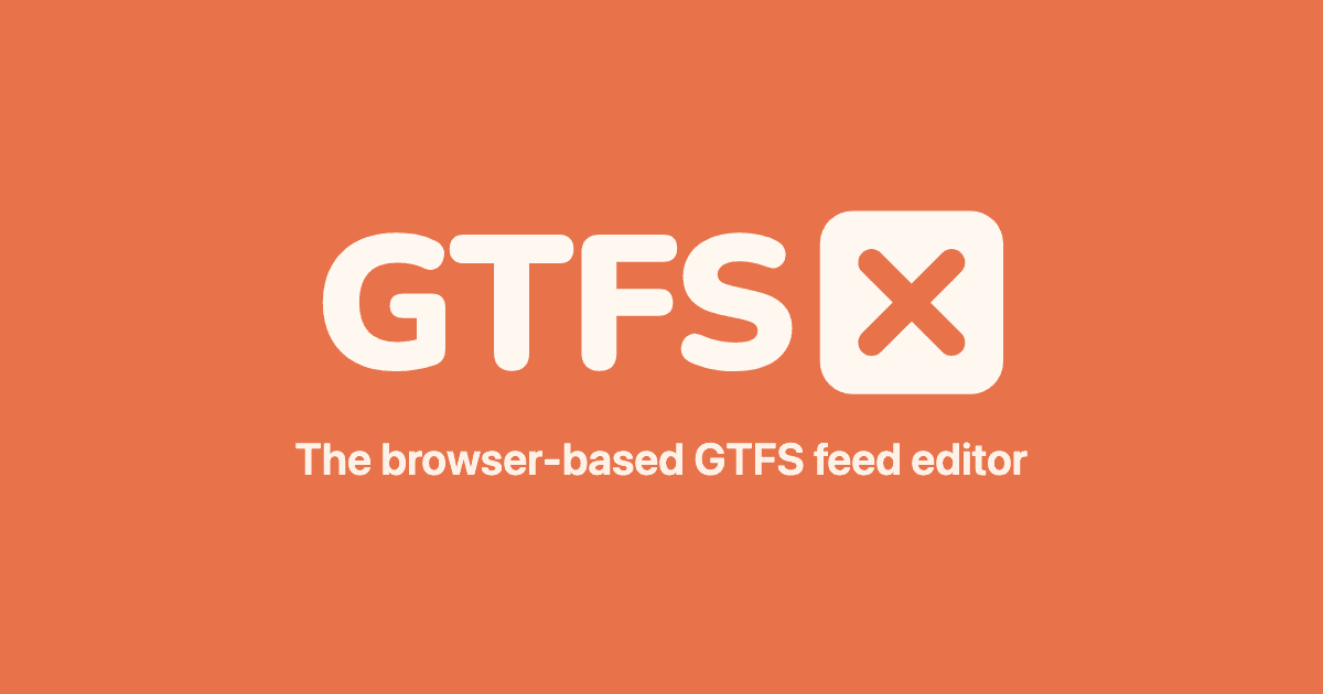 GTFS·X
