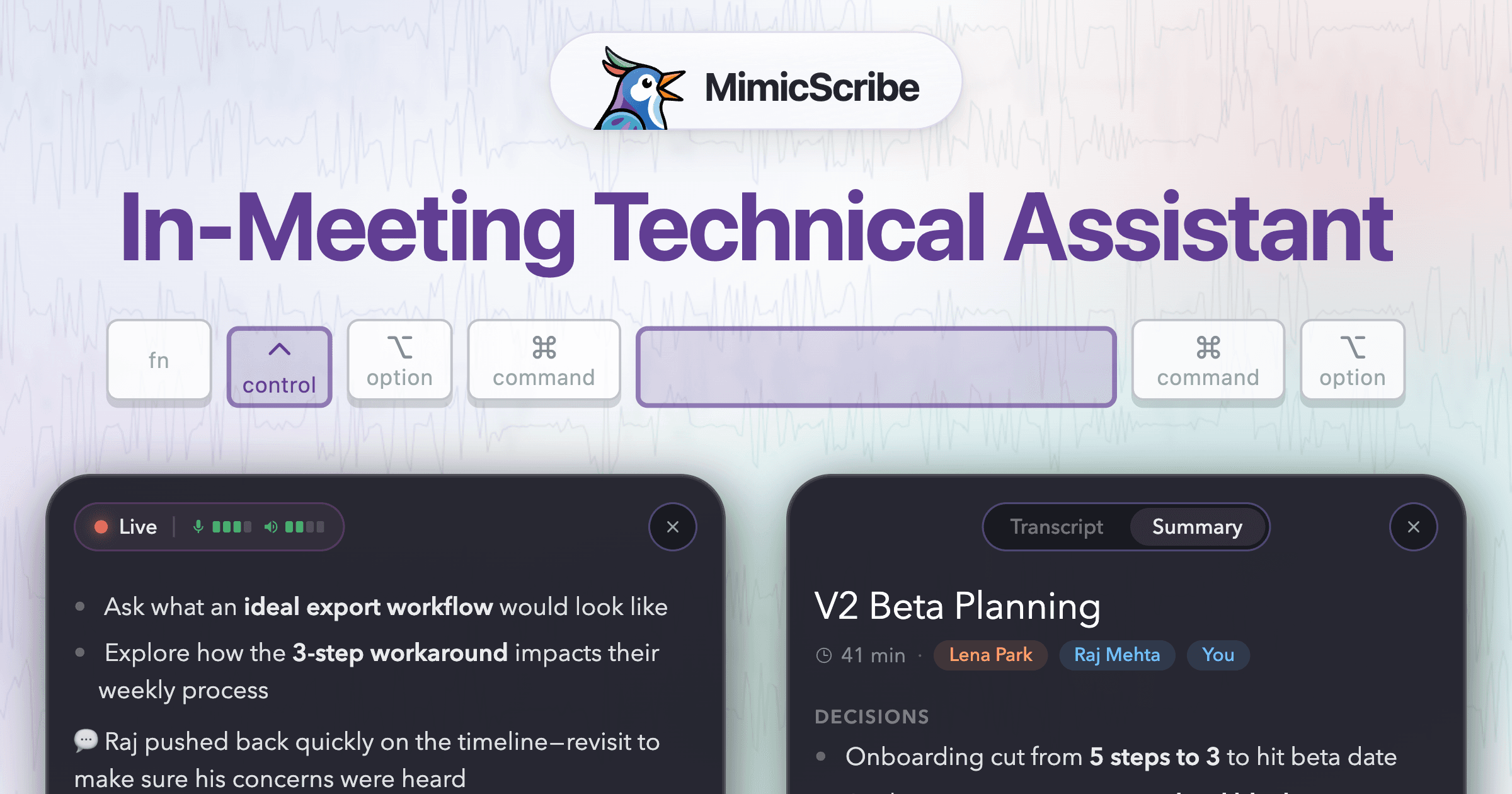 MimicScribe