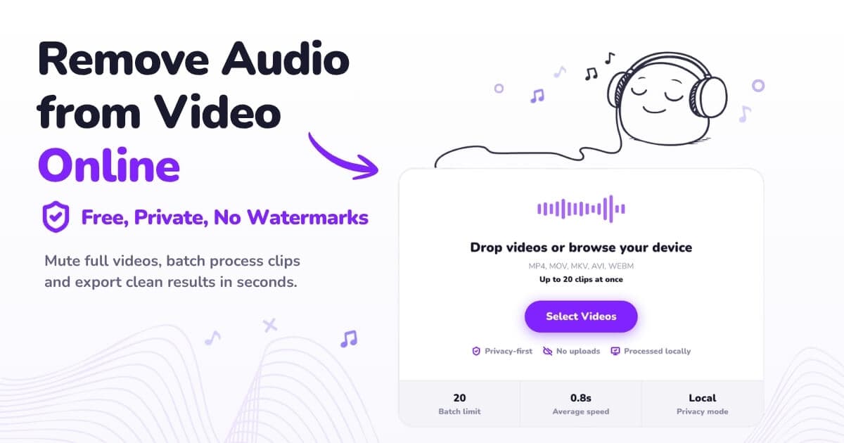 Remove Audio