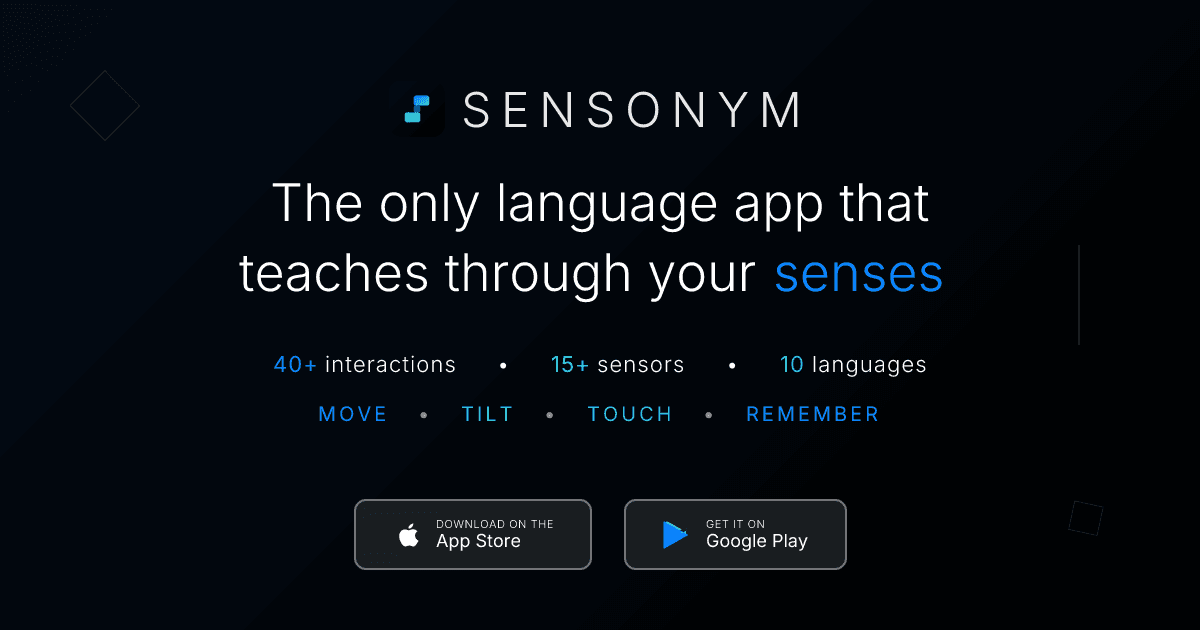 Sensonym
