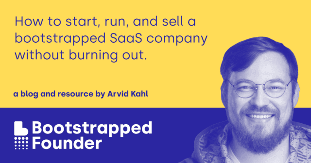 The Bootstrapped Founder